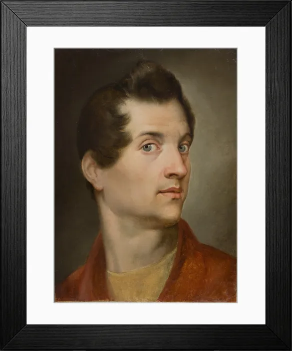 Framed Print : Self-Portrait, c1830. Creator: Rafal Hadziewicz Framed Print : Self-Portrait, c1830. Creator: Rafal Hadziewicz