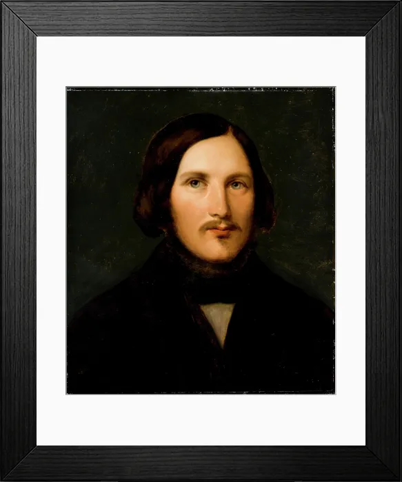 Framed Print : Portrait of Edmund Wasilewski, between 1842-1845. Creator: Wojciech Kornel Stattler Framed Print : Portrait of Edmund Wasilewski, between 1842-1845. Creator: Wojciech Kornel Stattler