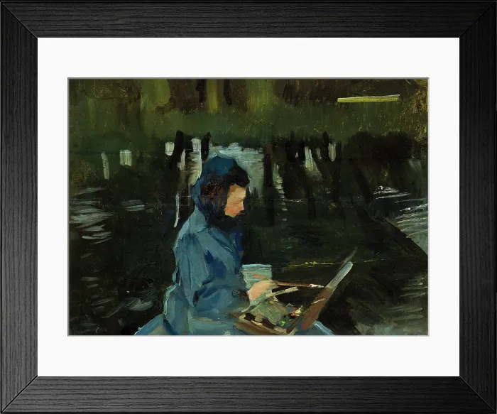 Framed Print : Painter on Water, 1906. Creator: Konrad Krzyzanowski Framed Print : Painter on Water, 1906. Creator: Konrad Krzyzanowski