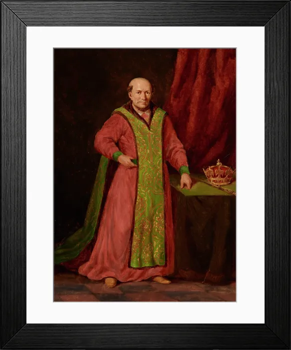 Framed Print : Portrait of King Wladyslawo Jagiello, between 1875-1900. Creator: Jozef Tadeusz Polkowski Framed Print : Portrait of King Wladyslawo Jagiello, between 1875-1900. Creator: Jozef Tadeusz Polkowski
