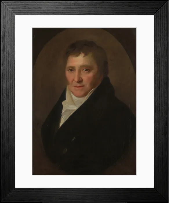 Framed Print : Portrait of Andrzej Mezynski, 1815. Creator: Jozef Peszka Framed Print : Portrait of Andrzej Mezynski, 1815. Creator: Jozef Peszka