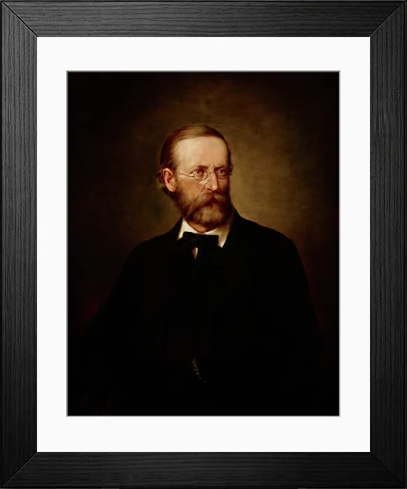 Framed Print : Portrait of Jozef Szujski, 1885. Creator: Andrzej Bronislaw Grabowski Framed Print : Portrait of Jozef Szujski, 1885. Creator: Andrzej Bronislaw Grabowski