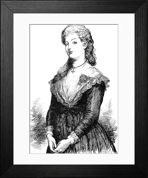 Framed Print : Sweet Seventeen, by J. Pettie, R.A.:Institute of Painters in Oil Colours, 1883. Creator: Unknown Framed Print : Sweet Seventeen, by J. Pettie, R.A.:Institute of Painters in Oil Colours, 1883. Creator: Unknown