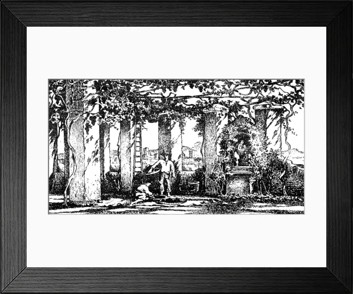 Framed Print : In the Gardens of SS. Giovanni e Paolo...by C. Earle:Institute of Painters in Oil Colours, 1883. Creator: Unknown Framed Print : In the Gardens of SS. Giovanni e Paolo...by C. Earle:Institute of Painters in Oil Colours, 1883. Creator: Unknown