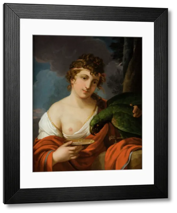 Framed Print : Hebe, c1800. Creator: Johann Zacharias Frey Framed Print : Hebe, c1800. Creator: Johann Zacharias Frey