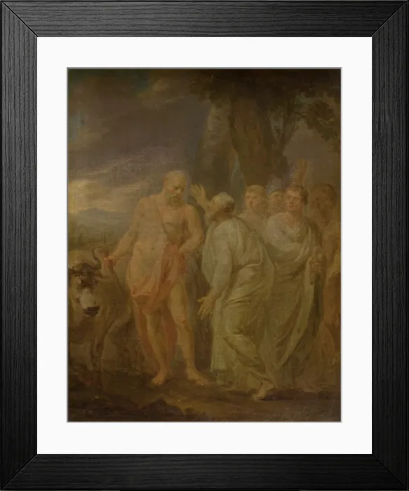 Framed Print : Cincinnatus, 1795. Creator: Marcello Bacciarelli