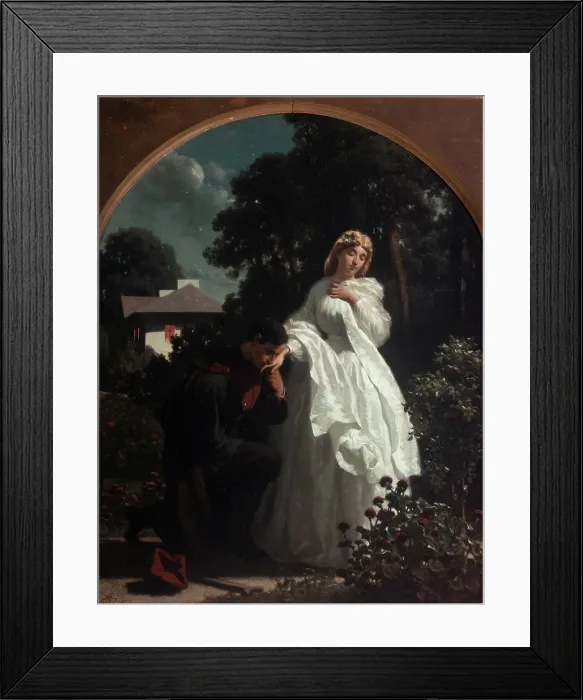 Framed Print : Year 1863-The Welcome, 1865. Creator: Artur Grottger Framed Print : Year 1863-The Welcome, 1865. Creator: Artur Grottger