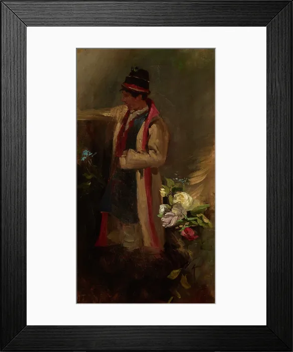 Framed Print : Krakovian Peasant, c1895. Creator: Waclaw Koniuszko Framed Print : Krakovian Peasant, c1895. Creator: Waclaw Koniuszko