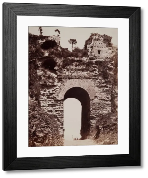 Framed Print : Arco Felice, Pozzuoli - Cuma, between 1880-1890. Creator: Giorgio Sommer Framed Print : Arco Felice, Pozzuoli - Cuma, between 1880-1890. Creator: Giorgio Sommer