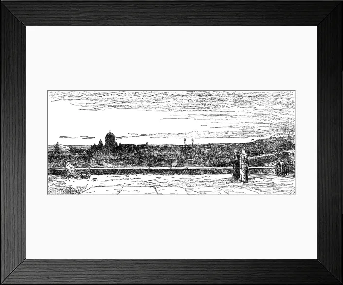 Framed Print : St. Peter's and Monte Mario by J. M. M'Whirter:Institute of Painters in Oil Colours, 1883. Creator: Dawson. St. Peter's and Monte Mario by J. M Framed Print : St. Peter's and Monte Mario by J. M. M'Whirter:Institute of Painters in Oil Colours, 1883. Creator: Dawson. St. Peter's and Monte Mario by J. M