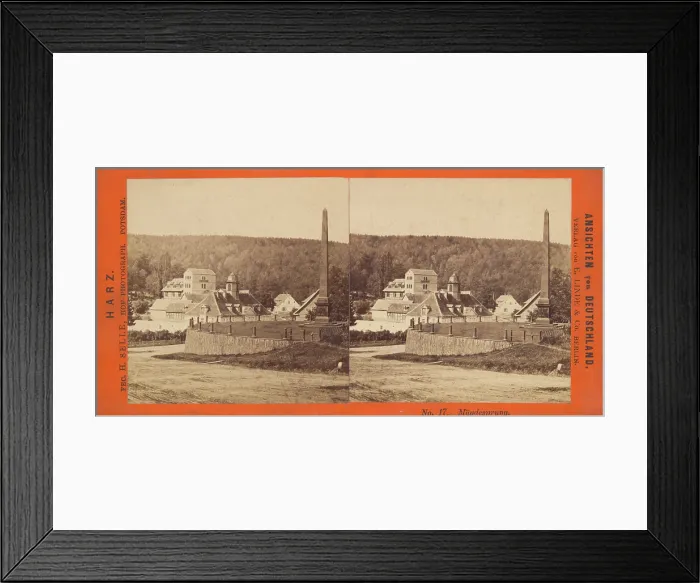 Framed Print : Magdesprung, c1870-1890. Creator: H Selle Framed Print : Magdesprung, c1870-1890. Creator: H Selle