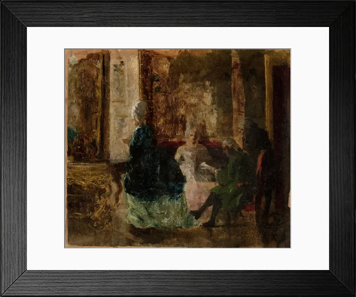 Framed Print : Costume Scene, c1872. Creator: Maksymilian Gierymski Framed Print : Costume Scene, c1872. Creator: Maksymilian Gierymski