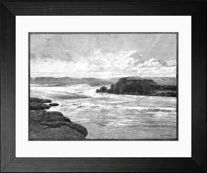 Framed Print : The First Cataract of the Nile, near the Island of Philae, 1883. Creator: J. G Framed Print : The First Cataract of the Nile, near the Island of Philae, 1883. Creator: J. G