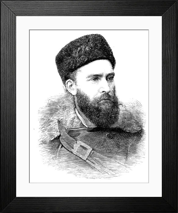Framed Print : Mr. Edmond O'Donovan, 'Daily News' Correspondent in the Soudan, 1883. Creator: Unknown. Mr Framed Print : Mr. Edmond O'Donovan, 'Daily News' Correspondent in the Soudan, 1883. Creator: Unknown. Mr