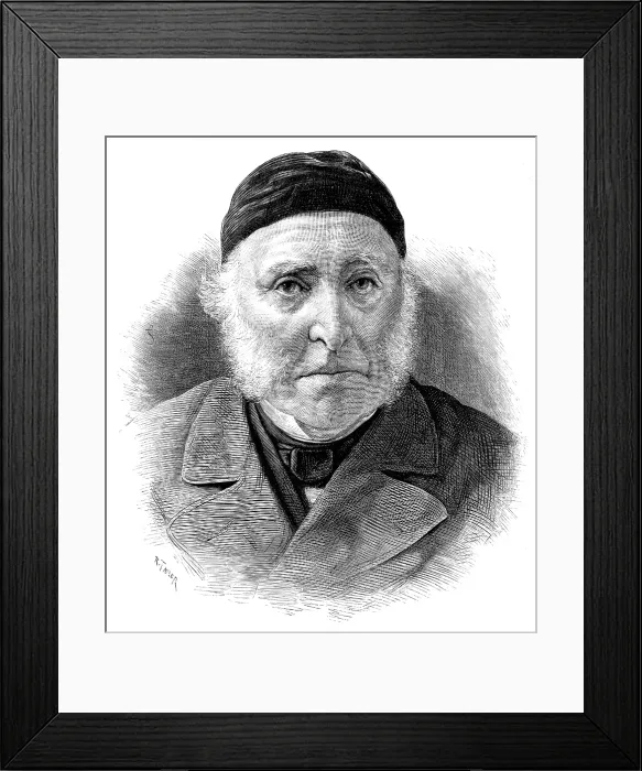 Framed Print : The late Lord Overstone, 1883. Creator: Unknown Framed Print : The late Lord Overstone, 1883. Creator: Unknown