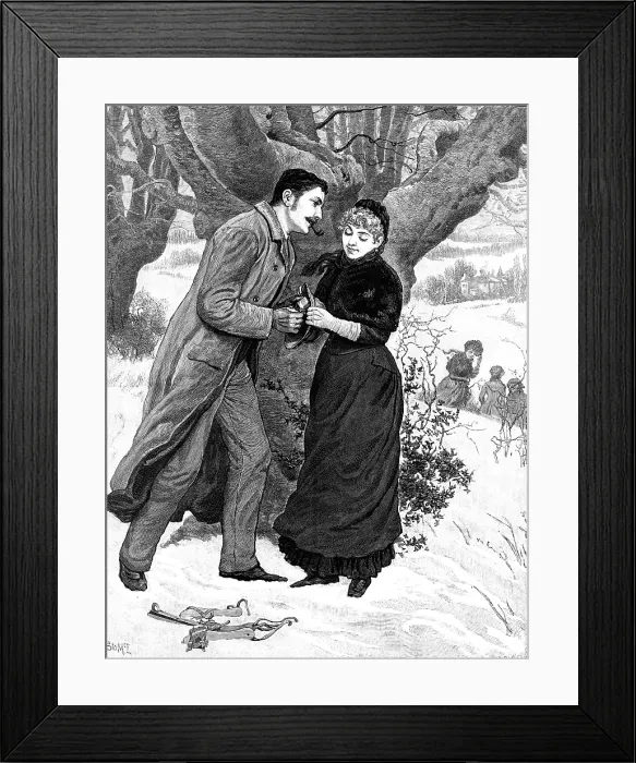 Framed Print : Striking A Match, drawn by S. G. M'Cutcheon, 1883. Creator: T. S. Bayley. Striking A Match, drawn by S. G. M'Cutcheon, 1883. Creator: T. S. Bayley Framed Print : Striking A Match, drawn by S. G. M'Cutcheon, 1883. Creator: T. S. Bayley. Striking A Match, drawn by S. G. M'Cutcheon, 1883. Creator: T. S. Bayley