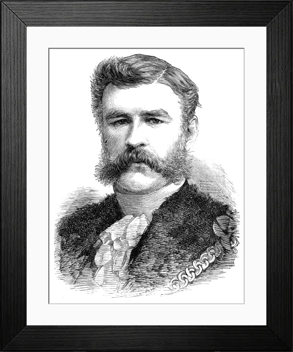 Framed Print : Mr. Sheriff Smith, 1883. Creator: Unknown