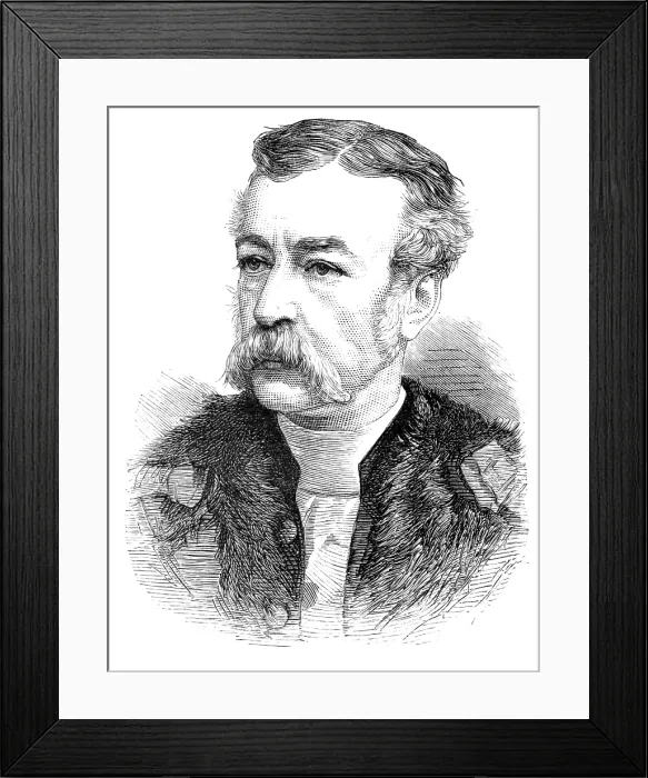 Framed Print : Mr. Sheriff Cowan, 1883. Creator: Unknown