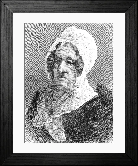 Framed Print : The Real Maid of Kent: Miss C. Heathorn, of Maidstone, aged 100, 1883. Creator: Unknown Framed Print : The Real Maid of Kent: Miss C. Heathorn, of Maidstone, aged 100, 1883. Creator: Unknown