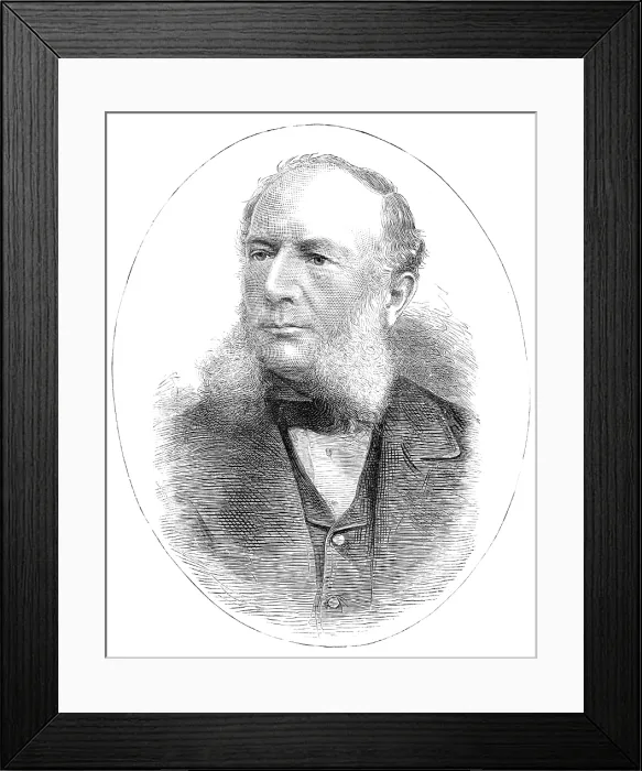 Framed Print : The late Sir William Siemens, F.R.S. 1883. Creator: Unknown Framed Print : The late Sir William Siemens, F.R.S. 1883. Creator: Unknown