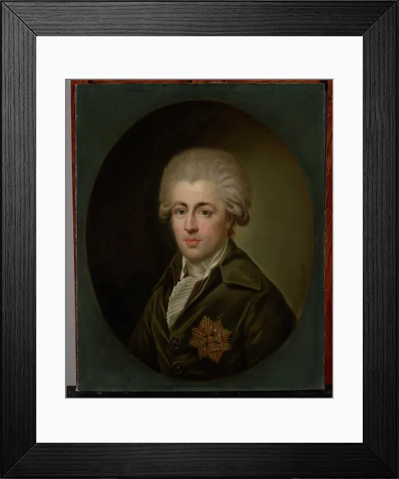 Framed Print : Portrait of Ignacy Potocki (1750-1809), after 1786. Creator: Mateusz Tokarski Framed Print : Portrait of Ignacy Potocki (1750-1809), after 1786. Creator: Mateusz Tokarski