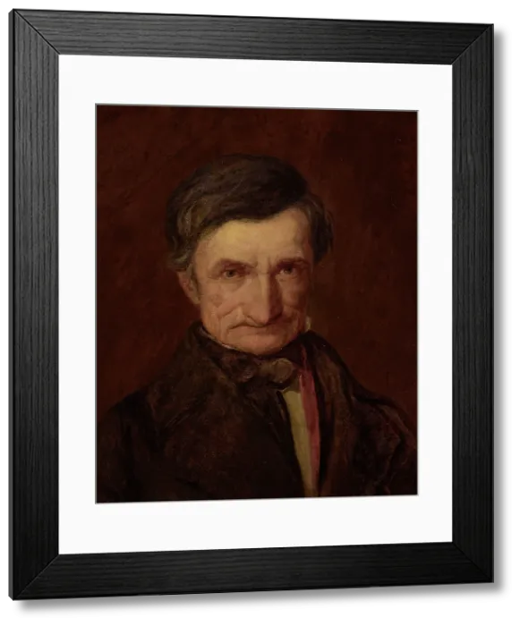 Framed Print : Portrait of Father, 1855. Creator: Franciszek Tepa Framed Print : Portrait of Father, 1855. Creator: Franciszek Tepa