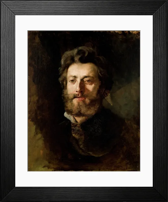 Framed Print : Portrait of Ludomir Benedyktowicz, between 1875-1878. Creator: Stanislaw Szembek Framed Print : Portrait of Ludomir Benedyktowicz, between 1875-1878. Creator: Stanislaw Szembek
