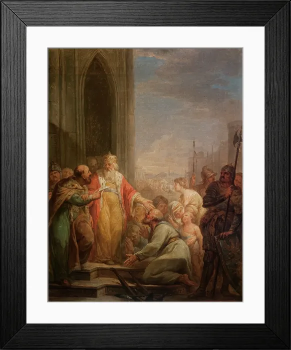 Framed Print : Casimir the Great, 1796. Creator: Marcello Bacciarelli Framed Print : Casimir the Great, 1796. Creator: Marcello Bacciarelli