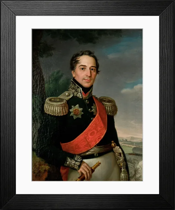 Framed Print : Portrait of Franciszek Ksawery Christiani, 1822. Creator: Josef Sonntag Framed Print : Portrait of Franciszek Ksawery Christiani, 1822. Creator: Josef Sonntag