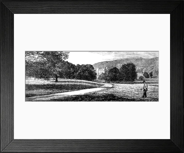 Framed Print : Castlewellan, County Down, Ireland, the seat of Lord Annesley, 1883. Creator: Unknown Framed Print : Castlewellan, County Down, Ireland, the seat of Lord Annesley, 1883. Creator: Unknown