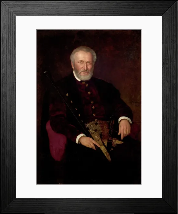 Framed Print : Portrait of Leon Sapieha, 1878. Creator: Henryk Rodakowski Framed Print : Portrait of Leon Sapieha, 1878. Creator: Henryk Rodakowski