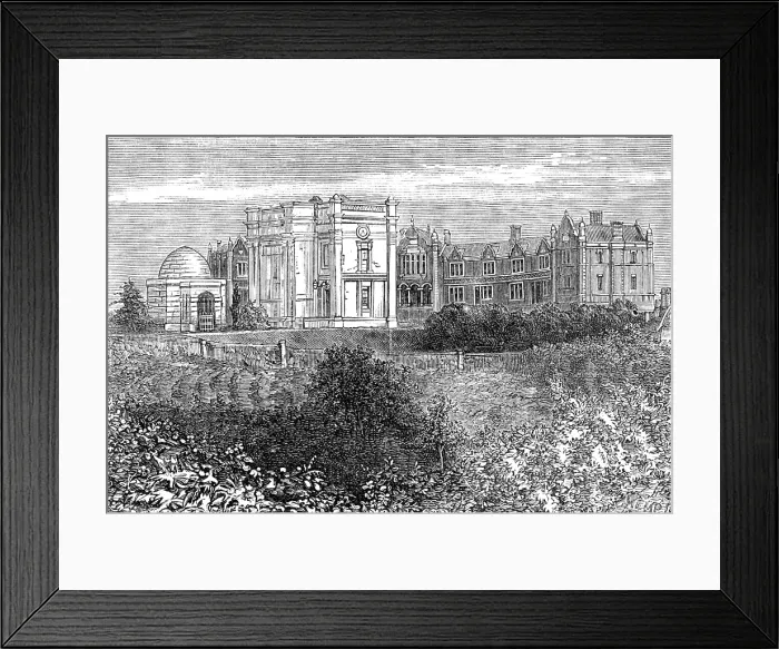 Framed Print : Jews College, Ramsgate, Synagogue, and tomb of Lady Montefiore, 1883. Creator: Unknown. Jews College, Ramsgate, Synagogue, and tomb of Lady Montefiore, 1883 Framed Print : Jews College, Ramsgate, Synagogue, and tomb of Lady Montefiore, 1883. Creator: Unknown. Jews College, Ramsgate, Synagogue, and tomb of Lady Montefiore, 1883