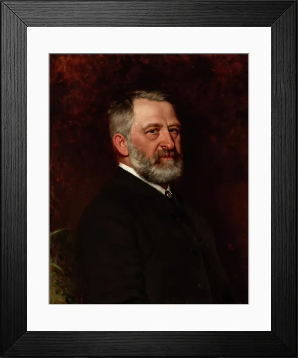 Framed Print : Portrait of Wladyslaw Luszczkiewicz, c1887. Creator: Alfred Izydor Romer Framed Print : Portrait of Wladyslaw Luszczkiewicz, c1887. Creator: Alfred Izydor Romer