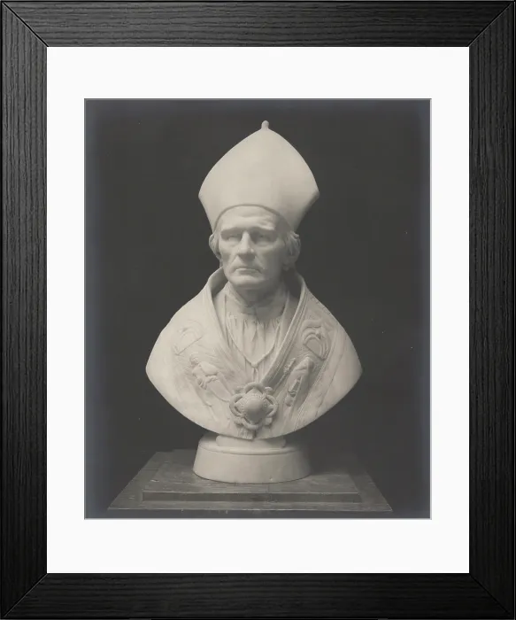 Framed Print : 'George Darboy', 1874, (1905). Creator: Neue Photographische Gesellschaft Framed Print : 'George Darboy', 1874, (1905). Creator: Neue Photographische Gesellschaft