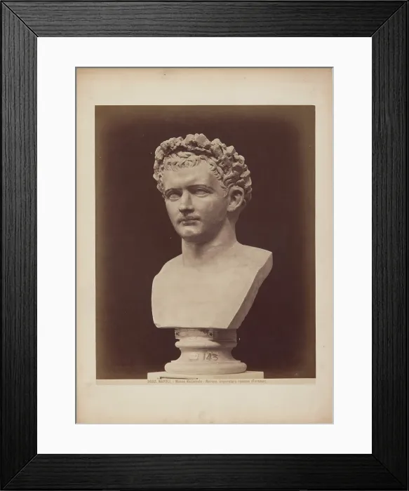 Framed Print : Nero (Lucius Domitius Ahenobarbus Nero), 1880s. Creator: Giacomo Brogi. Nero (Lucius Domitius Ahenobarbus Nero), 1880s. Creator: Giacomo Brogi Framed Print : Nero (Lucius Domitius Ahenobarbus Nero), 1880s. Creator: Giacomo Brogi. Nero (Lucius Domitius Ahenobarbus Nero), 1880s. Creator: Giacomo Brogi