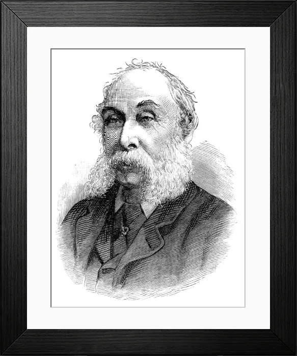 Framed Print : The late Sir Samuel Marling, Bart. 1883. Creator: Unknown Framed Print : The late Sir Samuel Marling, Bart. 1883. Creator: Unknown