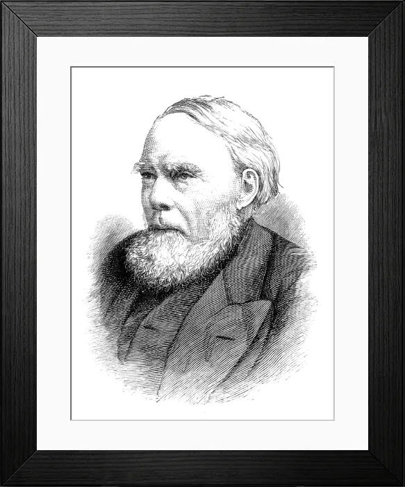 Framed Print : The late Earl of Mountcashell, 1883. Creator: Unknown Framed Print : The late Earl of Mountcashell, 1883. Creator: Unknown