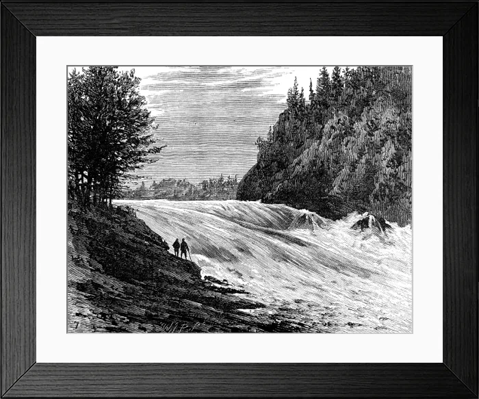 Framed Print : Sketches on the Canadian Pacific railway line, 1883. Creator: William James Palmer Framed Print : Sketches on the Canadian Pacific railway line, 1883. Creator: William James Palmer