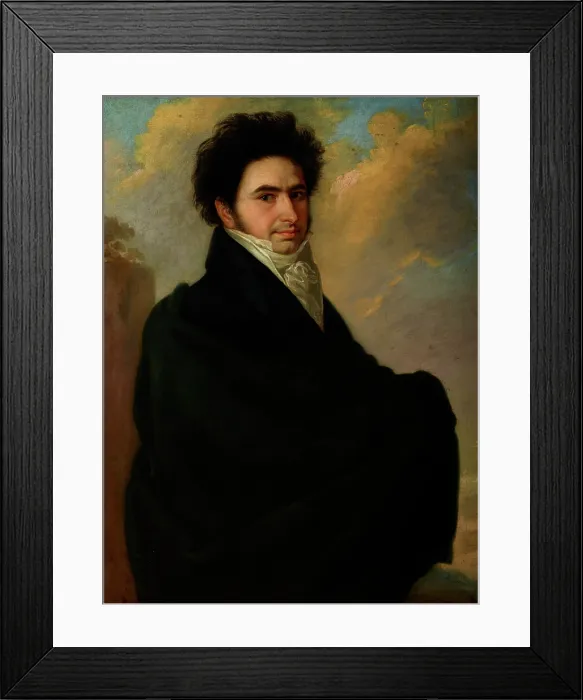 Framed Print : Portrait of Jan Nepomucen Kaminski, Director of the Lviv Theatre, c1810. Creator: Alojzy Reichan Framed Print : Portrait of Jan Nepomucen Kaminski, Director of the Lviv Theatre, c1810. Creator: Alojzy Reichan