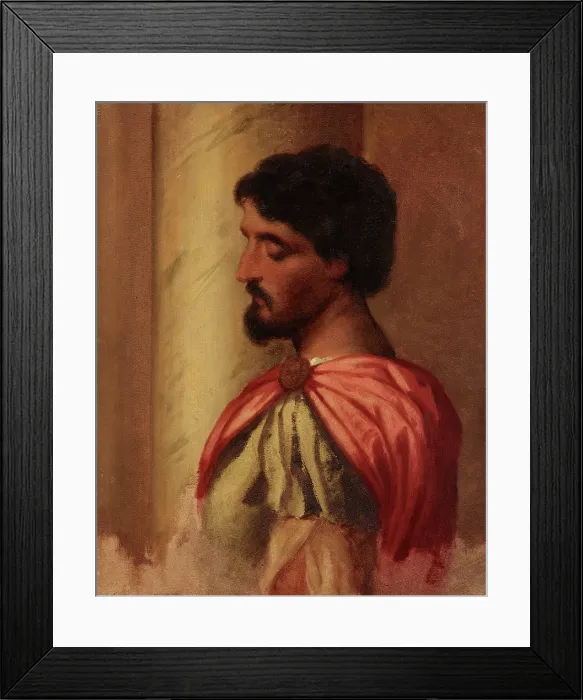 Framed Print : Roman Soldier. Copy of a fragment of the painting The Massacre of the Innocents by Veronese, 1864. Creator: Artur Grottger. Roman Soldier Framed Print : Roman Soldier. Copy of a fragment of the painting The Massacre of the Innocents by Veronese, 1864. Creator: Artur Grottger. Roman Soldier