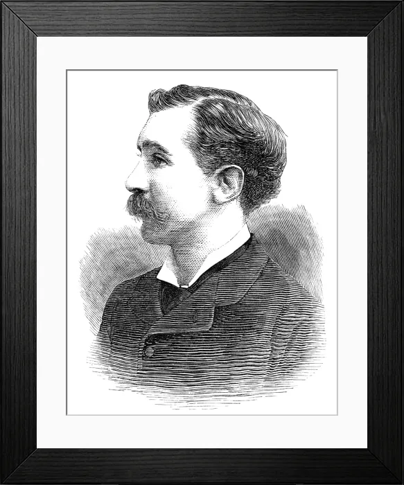 Framed Print : Mr. Edgar Vincent, Financial Adviser to the Egyptian Government, 1883. Creator: Unknown Framed Print : Mr. Edgar Vincent, Financial Adviser to the Egyptian Government, 1883. Creator: Unknown