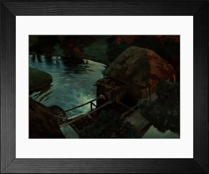 Framed Print : Mill, 1898. Creator: Ferdynand Ruszczyc