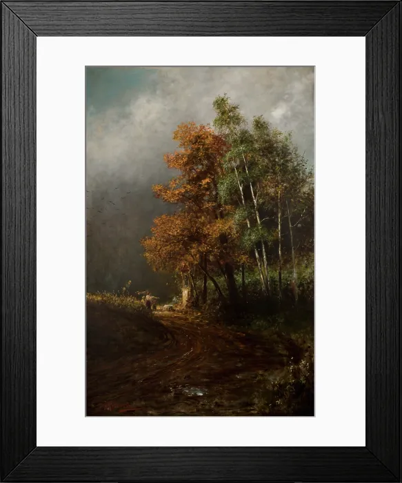 Framed Print : Way-Side Shrine, c1890. Creator: Wladyslaw Rossowski Framed Print : Way-Side Shrine, c1890. Creator: Wladyslaw Rossowski
