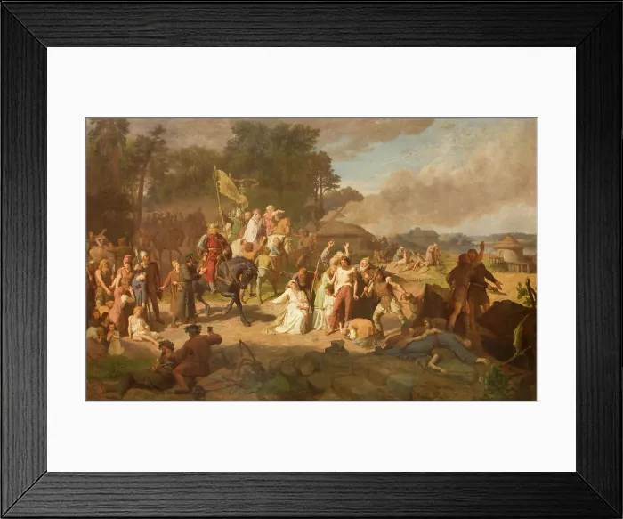 Framed Print : The Lamentable Apostolic Mission, 1866. Creator: Wojciech Gerson Framed Print : The Lamentable Apostolic Mission, 1866. Creator: Wojciech Gerson