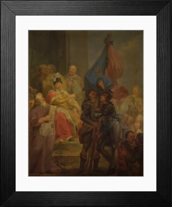 Framed Print : The Polish-Lithuanian Union in Lublin, 1796. Creator: Marcello Bacciarelli Framed Print : The Polish-Lithuanian Union in Lublin, 1796. Creator: Marcello Bacciarelli