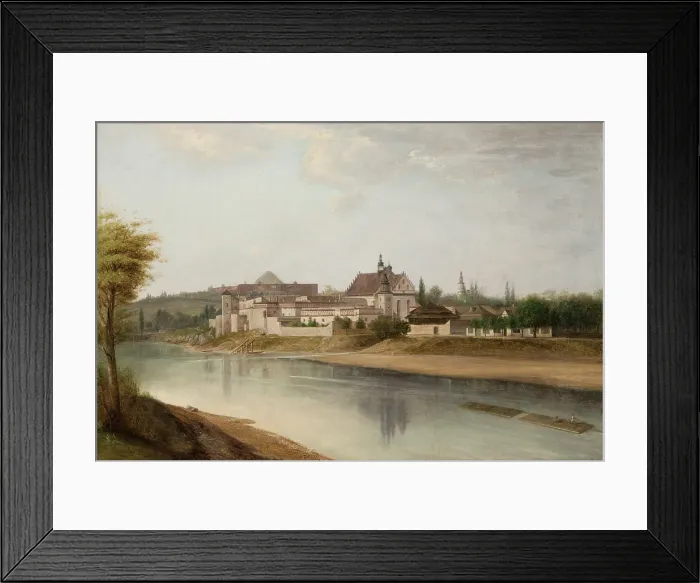 Framed Print : View of the Premonstratensian Convent, 1876. Creator: Kalina Framed Print : View of the Premonstratensian Convent, 1876. Creator: Kalina