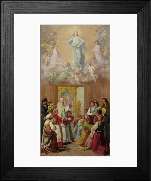 Framed Print : Feast of Our Lady of Herbs, c1890. Creator: Antoni Gramatyka Framed Print : Feast of Our Lady of Herbs, c1890. Creator: Antoni Gramatyka