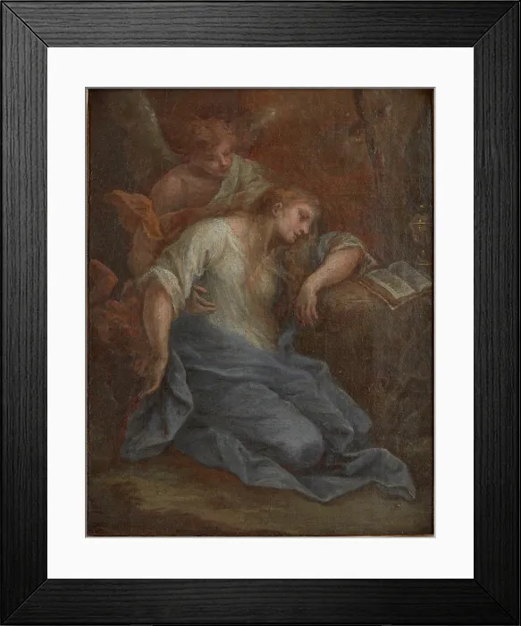 Framed Print : Saint Mary Magdalene in Ecstasy, c1750. Creator: Szymon Czechowicz Framed Print : Saint Mary Magdalene in Ecstasy, c1750. Creator: Szymon Czechowicz