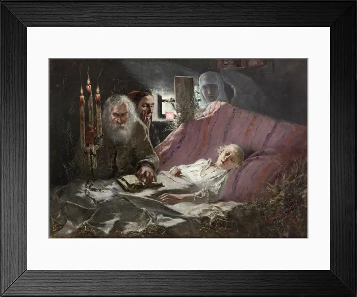 Framed Print : Quack Doctor, 1895. Creator: Lucjan Wedrychowski Framed Print : Quack Doctor, 1895. Creator: Lucjan Wedrychowski