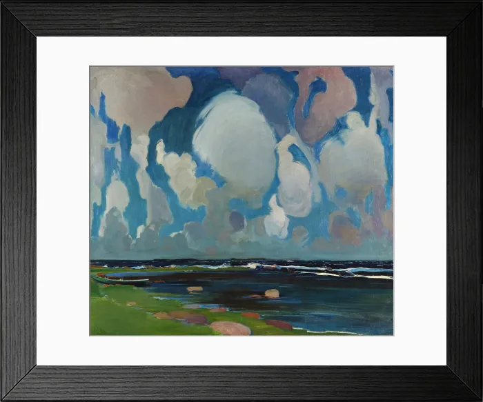 Framed Print : Clouds in Finland, 1908. Creator: Konrad Krzyzanowski Framed Print : Clouds in Finland, 1908. Creator: Konrad Krzyzanowski